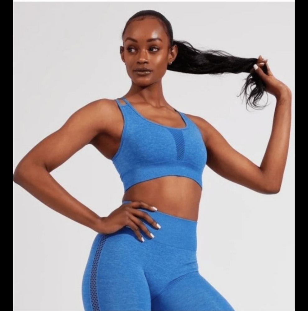 Buffbunny Blue Inline Seamless Bra